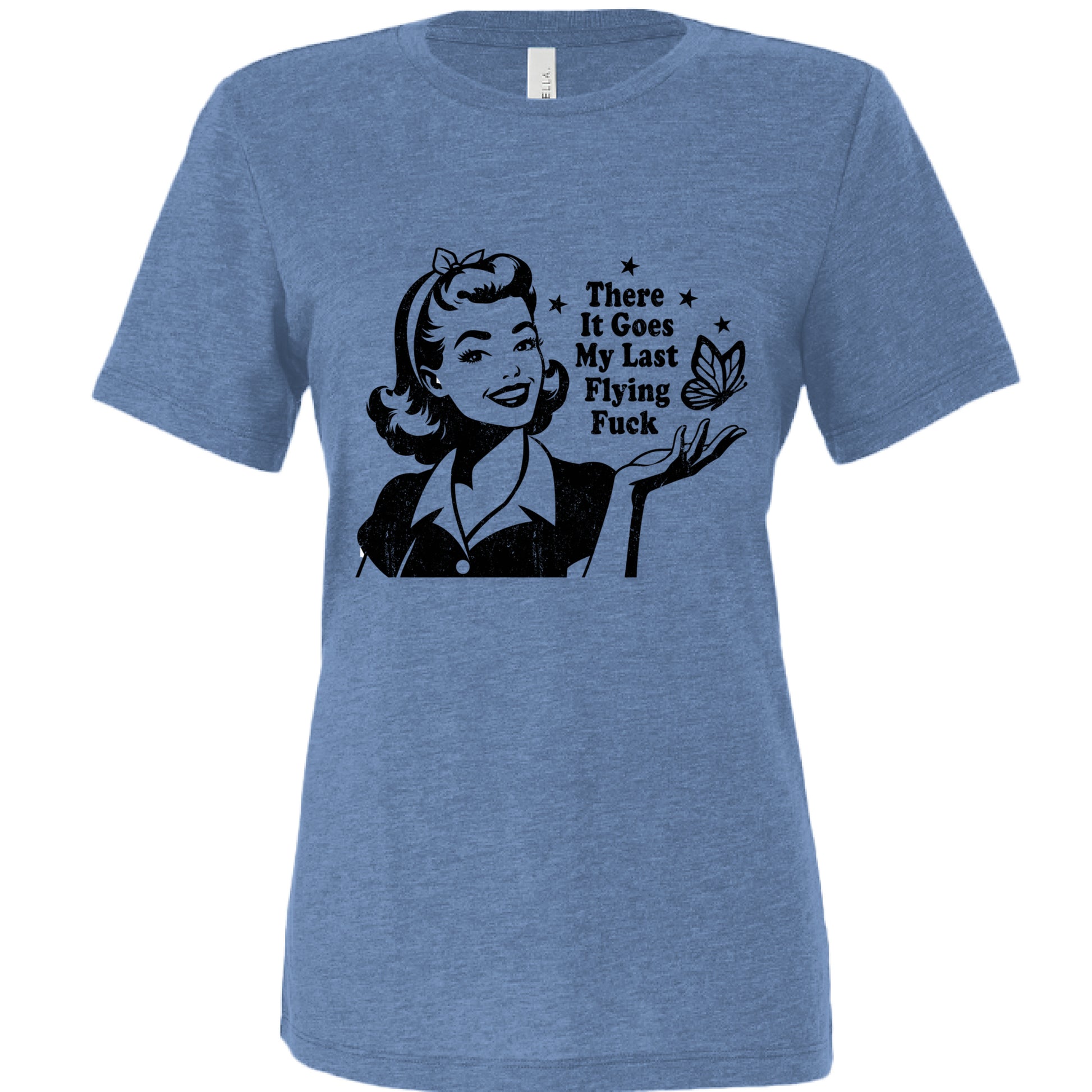 Blue Triblend - FRONT