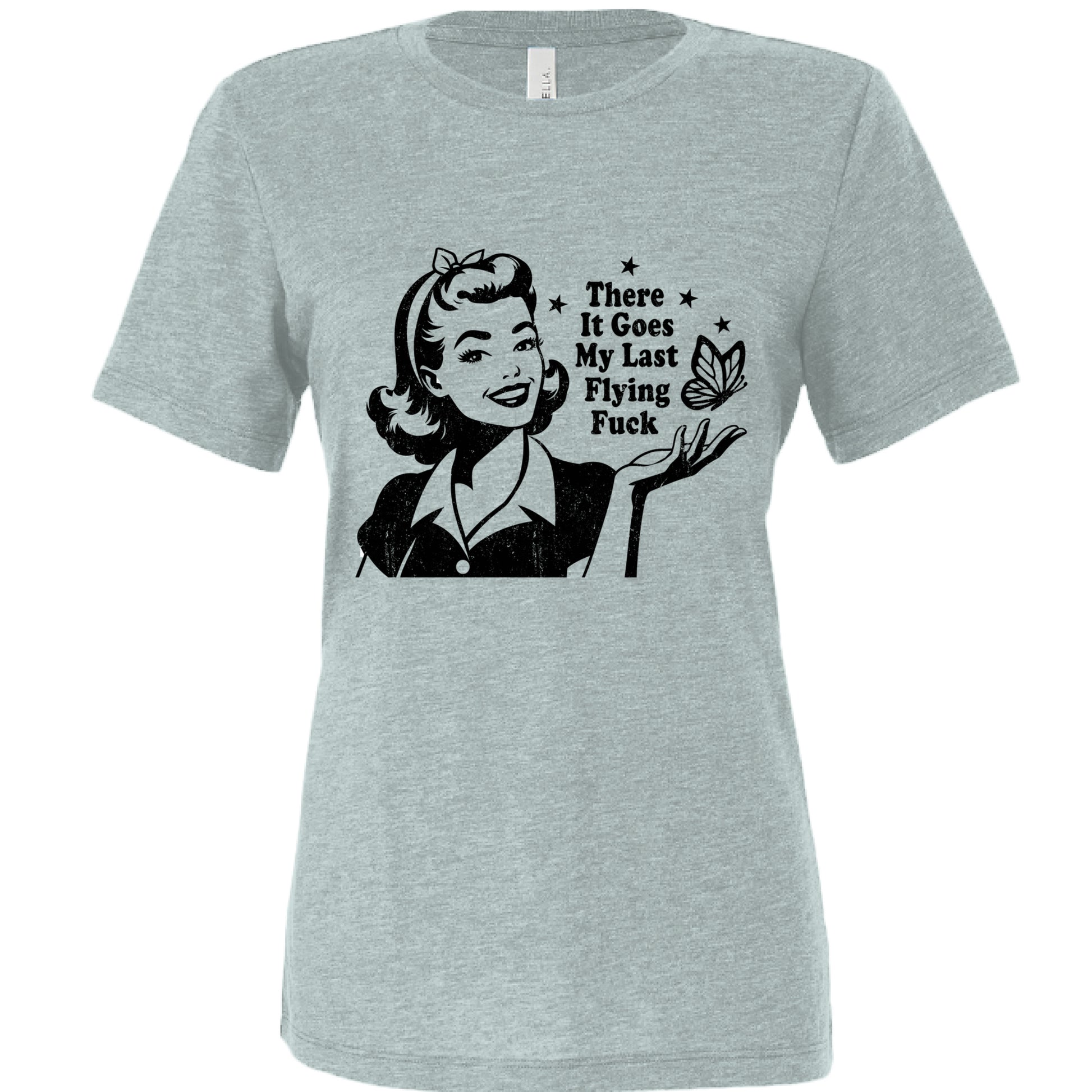 Dusty Blue Triblend - FRONT