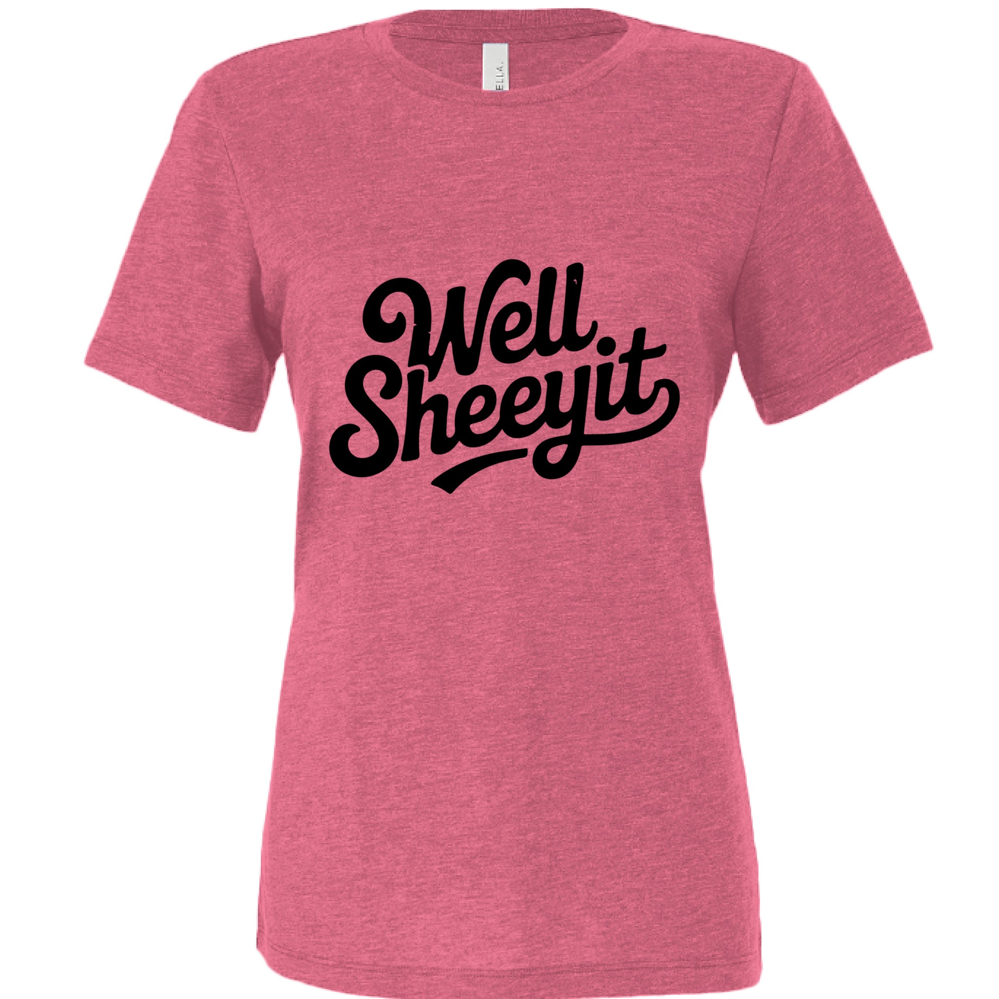 Char Pink Triblend - FRONT