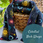 Aromatherapy Hot/Cold Weighted Neck Wraps - Super Snuggle Celestial Flannel